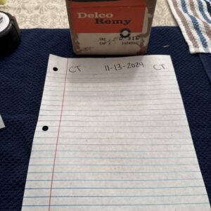 63 64 65 66 Chevy Corvair Factory Seal Delco distributor cap D316 1954569 NOS🔥