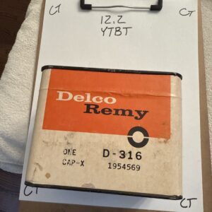 63 64 65 66 Chevy Corvair Factory Seal Delco distributor cap D316 1954569 NOS🔥