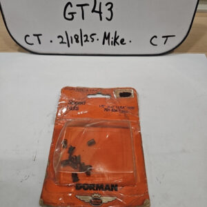 701-534 Dorman 701-534 Speed Nuts 1/8" Stud; 11/64" Hole * 1 Pkg Of 8 Nuts