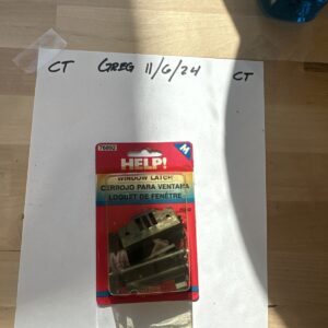 76892 Motormite Interior Window Latch 76892 Interior Window Latch