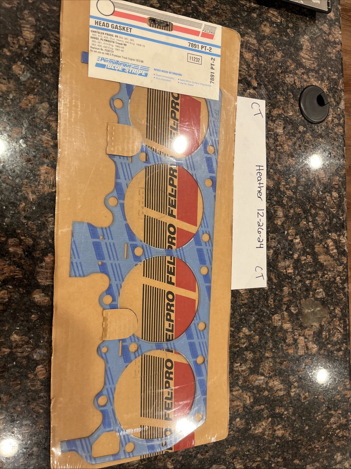 7891 PT-2 Fel-Pro Automotive Engine Head Gasket