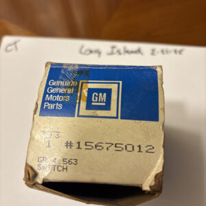 83-92 S10 Blazer Jimmy 15675012 Genuine GM OEM NOS