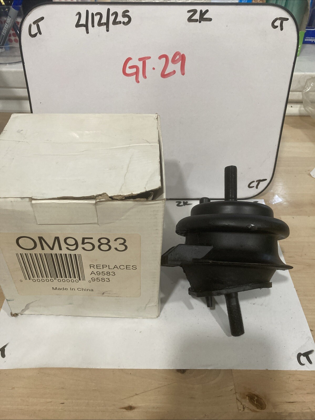 9583 Front LH or Front RH Engine Motor Mount (1Pc) For Lexus LS400 4.0L AT