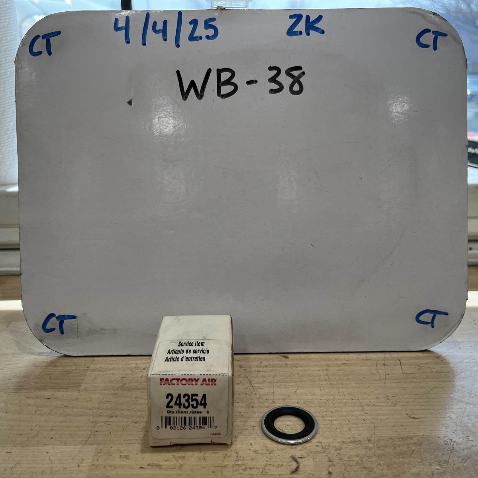 A/C Compressor Seal Factory Air 24354 -Sold Individual
