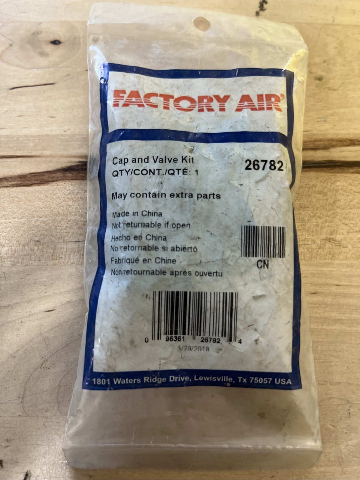 A/C System Valve Core and Cap Kit-Seal Kit Factory Air 26782 - Image 3