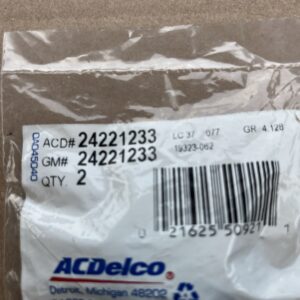 ACDelco 24221233 Automatic Transmission Fluid Cooler Pipe Fitting Seal (each)