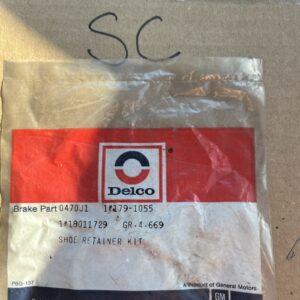 AC/Delco Shoe Retainer Kit NOS 18011729, 179-1055, 0470J1