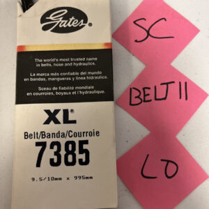 Accessory Drive Belt-High Capacity V-Belt XL (Standard) Gates 7385