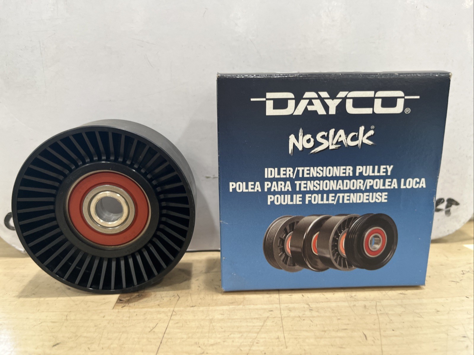 Accessory Drive Belt Idler Pulley Dayco 89181 fits 2002 Kia Sedona - Image 3