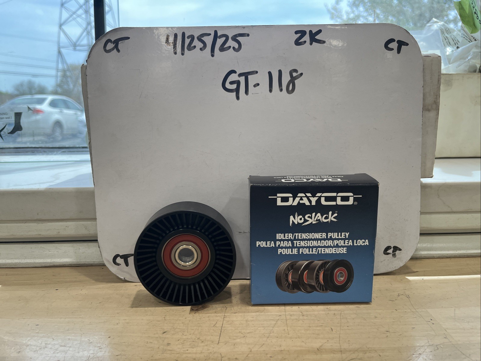 Accessory Drive Belt Idler Pulley Dayco 89181 fits 2002 Kia Sedona