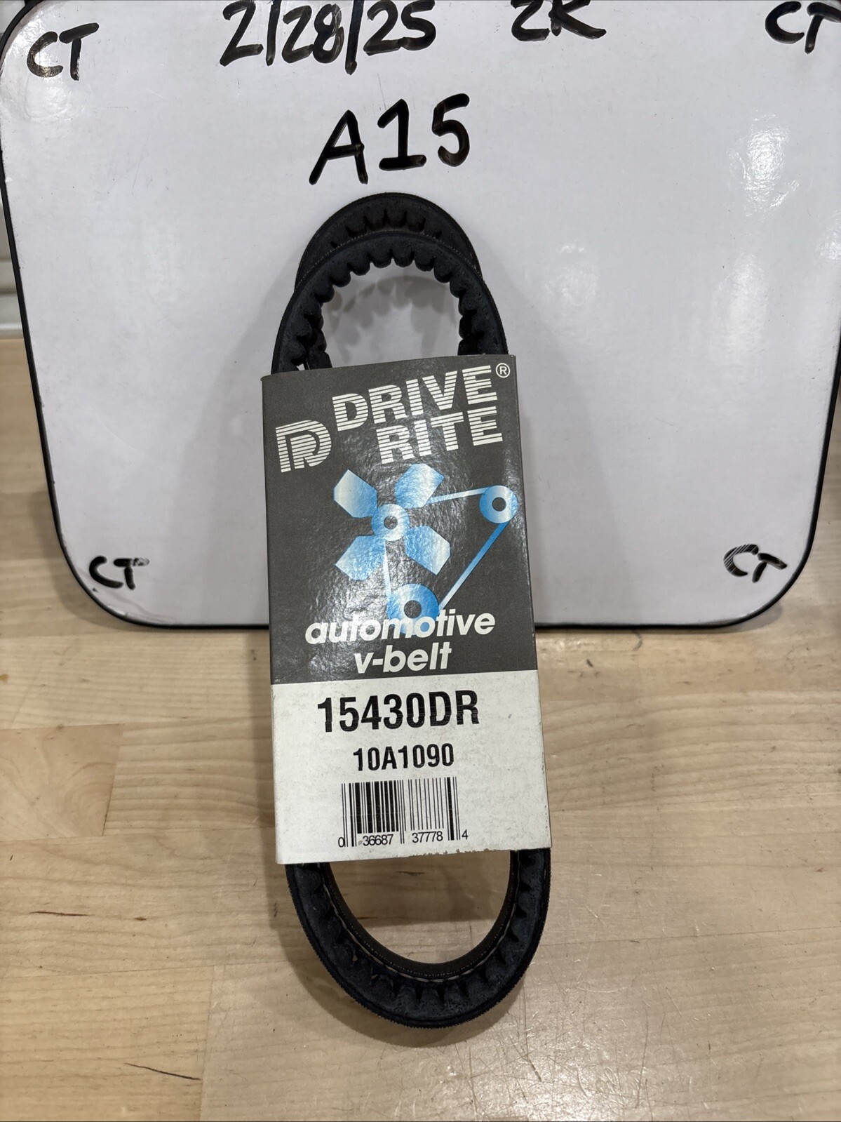 Accessory Drive Belt-VIN: Q Drive-Rite 15430DR