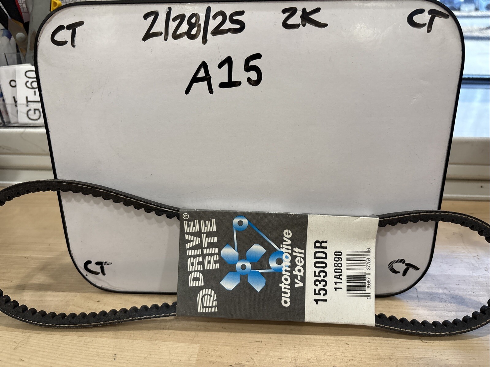 Accessory Drive V-Belt Drive-Rite By Dayco 15350DR