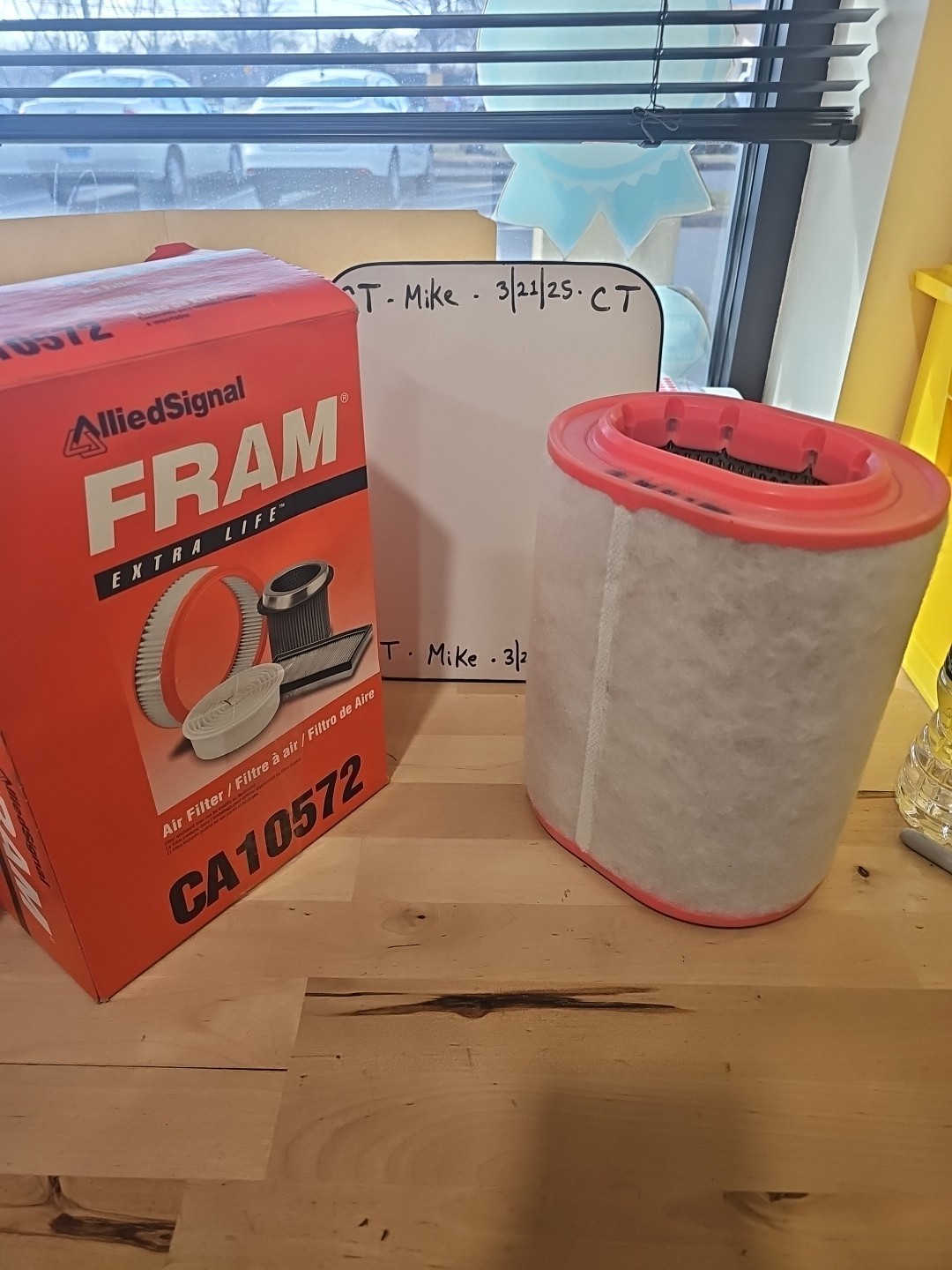 Air Filter Fram Extra Life CA10572