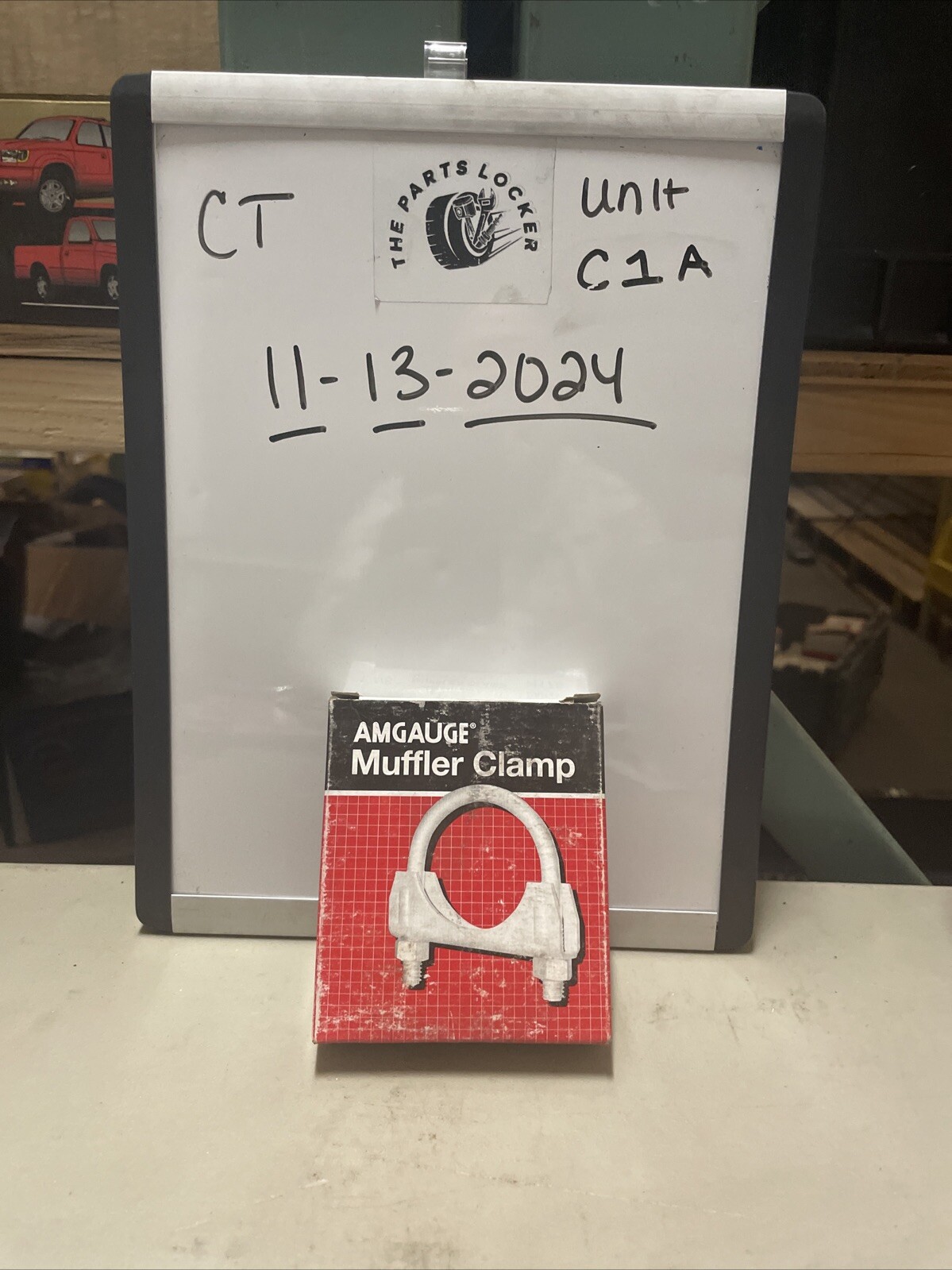 Amgauge H178 Stainless Steel U-Bolt Muffler/Exhaust Clamp Band 1 And 7/8”