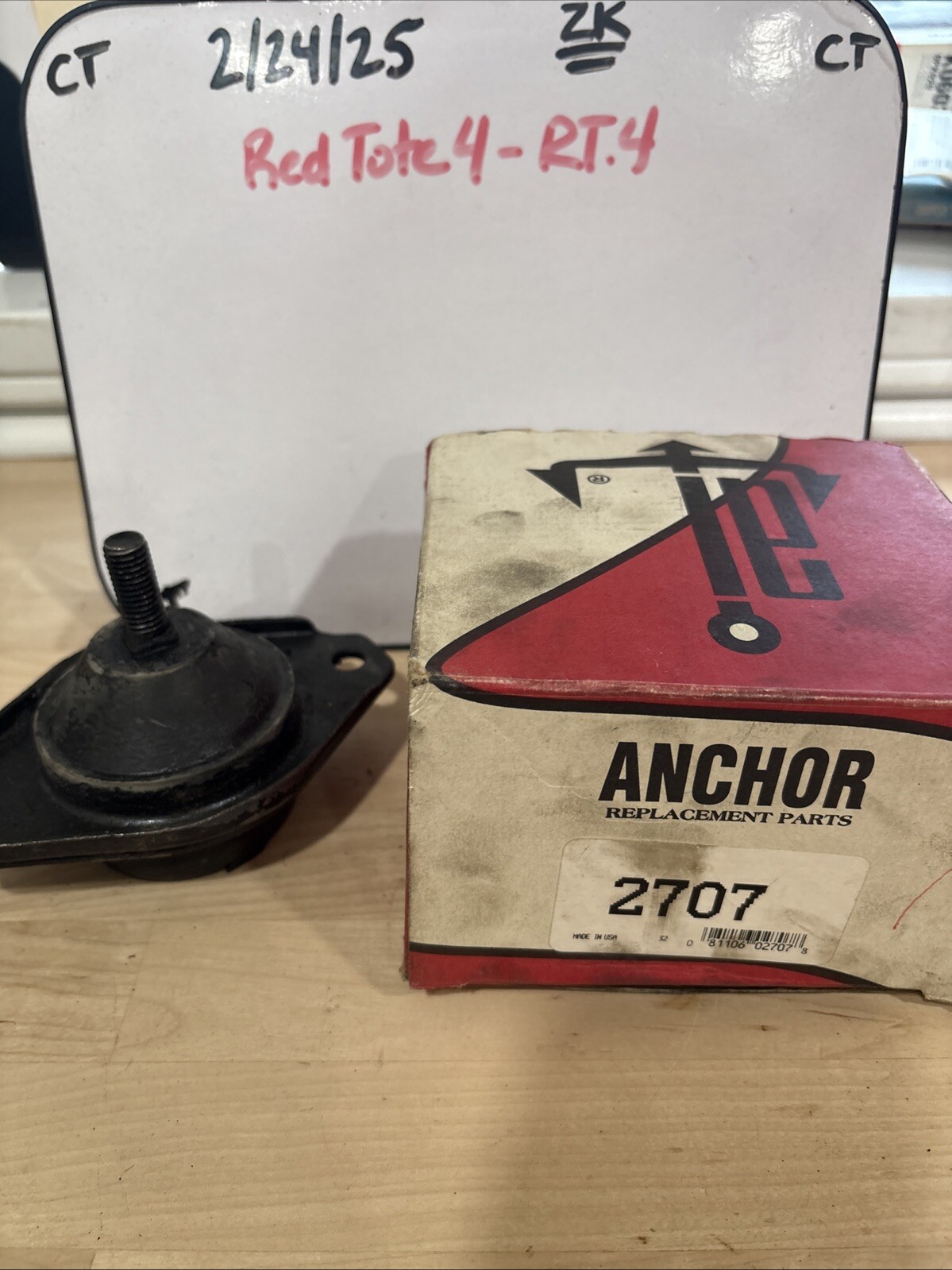 Anchor Automatic Transmission Mount #2707 for Thunderbird, Cougar, Mustang
