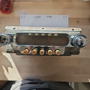 Antique Vintage FOMOCO AM Radio Used By Ford Cars  In The Mid-50's.