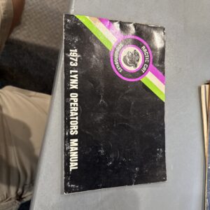 Arctic Cat 1973 Lynx Operators Manual