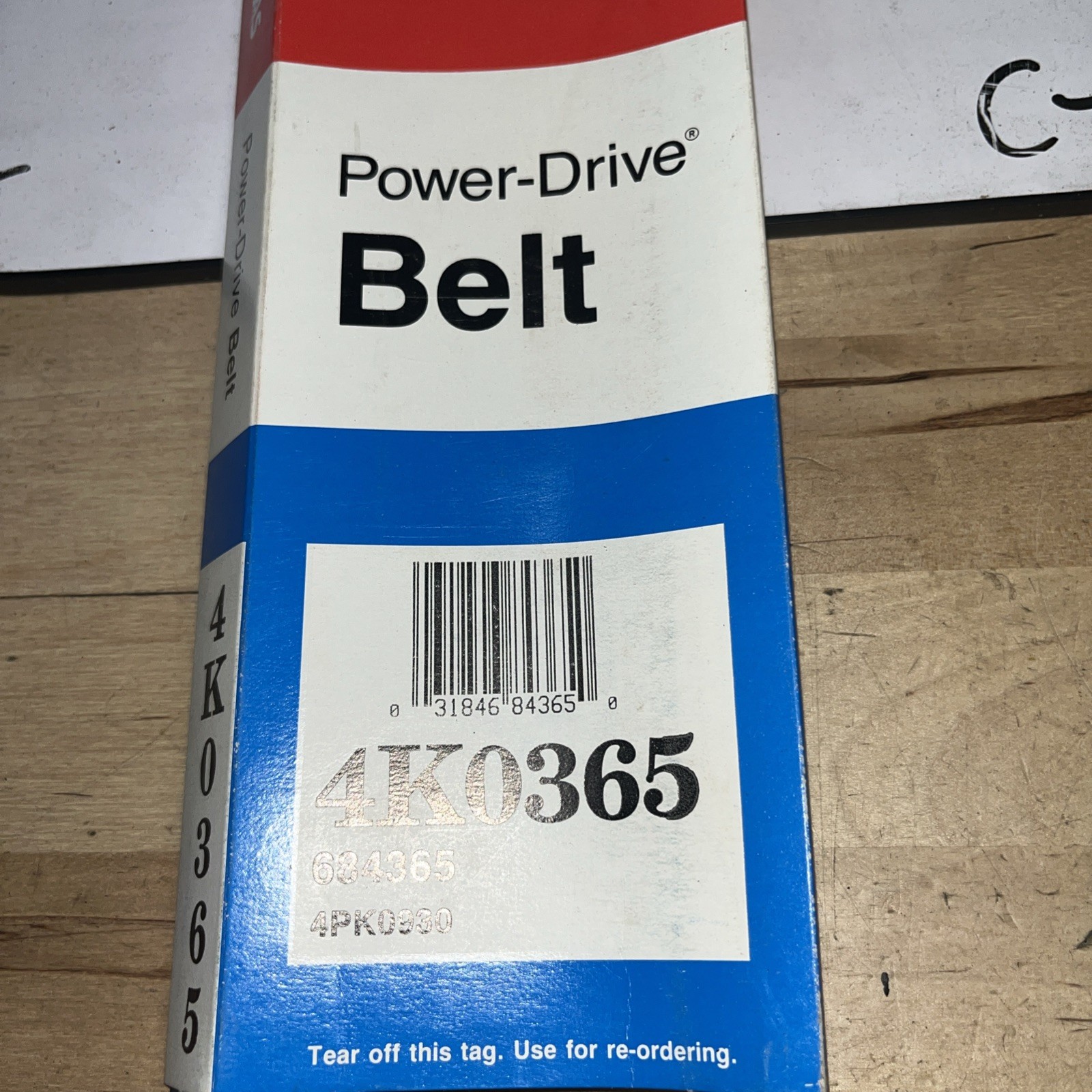 Atlas Power Drive Belt 4k0365 - Image 3