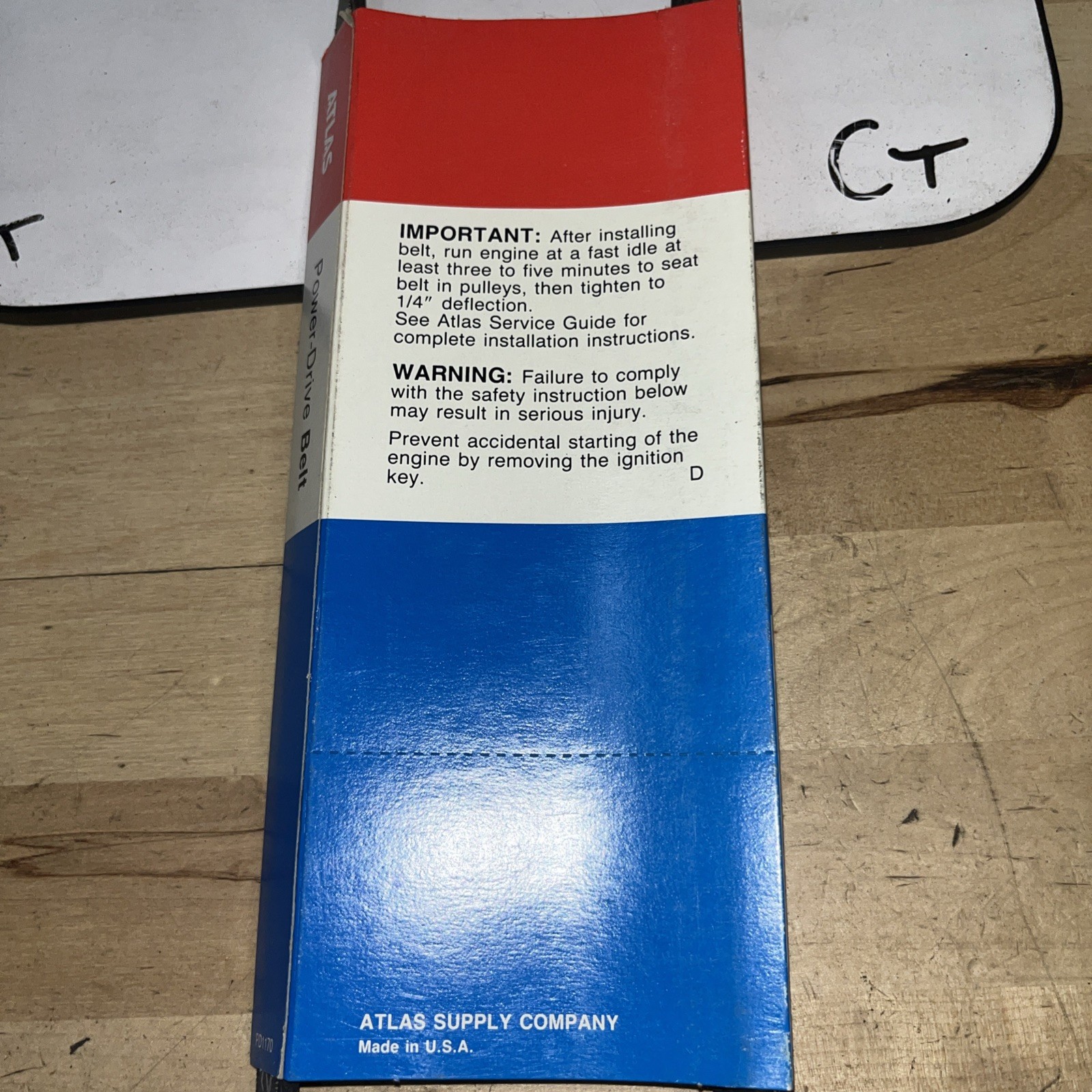 Atlas Power Drive Belt 4k0365 - Image 4