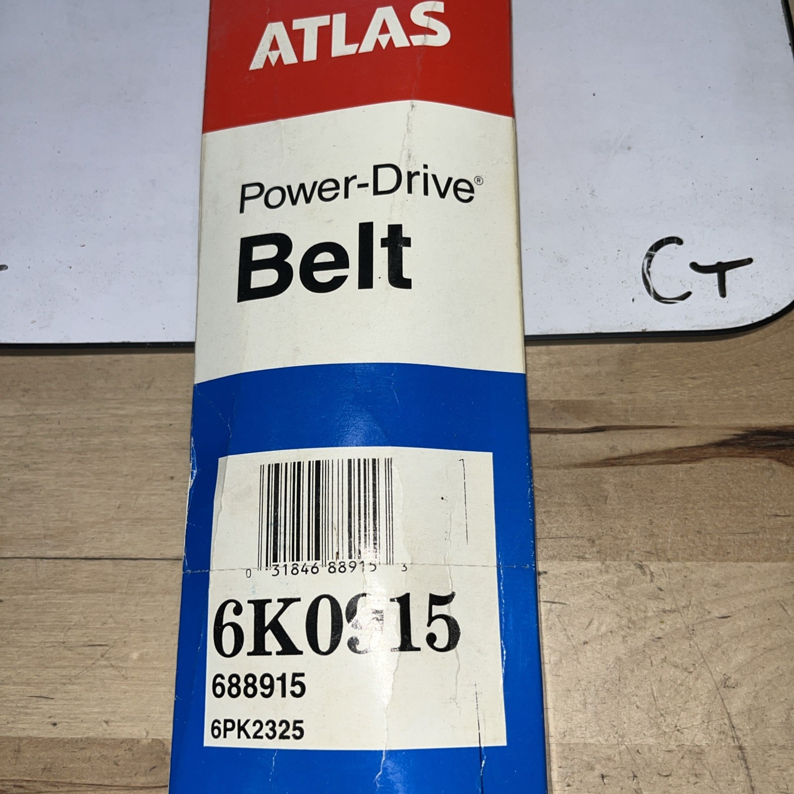 Atlas Power Drive Belt 6k0915 - Image 3
