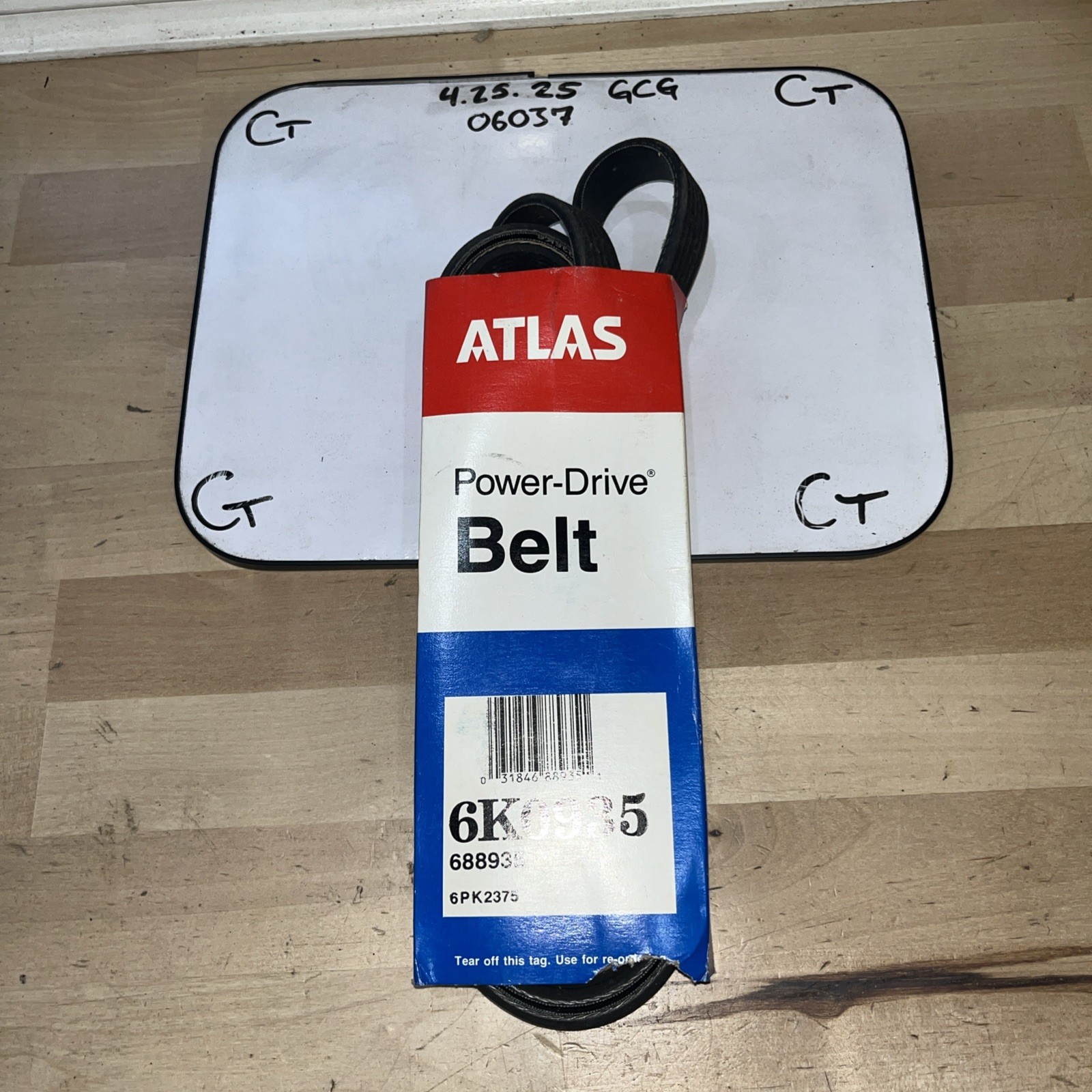 Atlas Power Drive Belt 6k0935