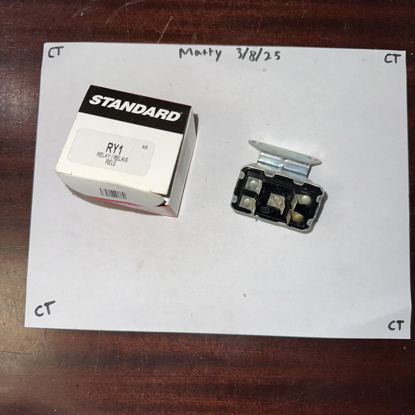 Automatic Transmission Spark Control Relay Standard RY-1