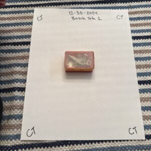 BOSCH POINT SET CONTACT POINT Set IGNITION POINTS  # 1 237 013 008  NOS Vintage