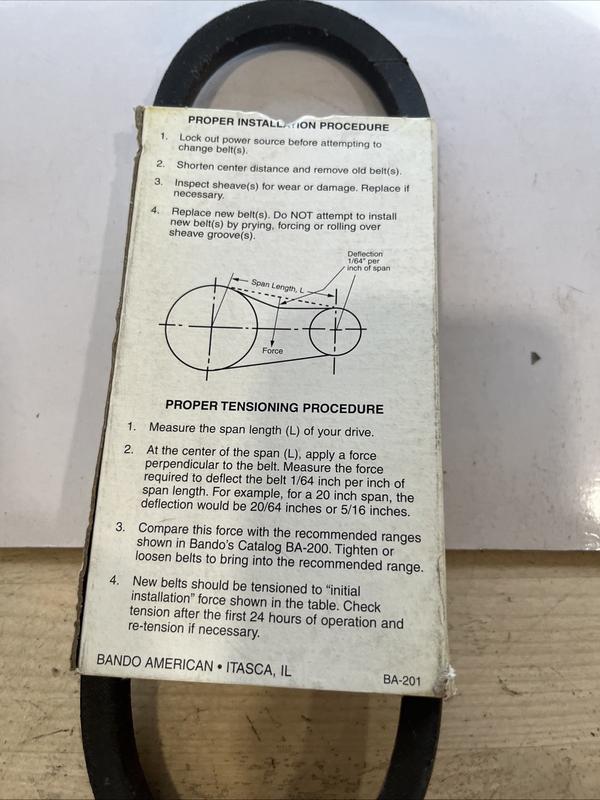 Bando A21 Premium V-Belt - Image 3