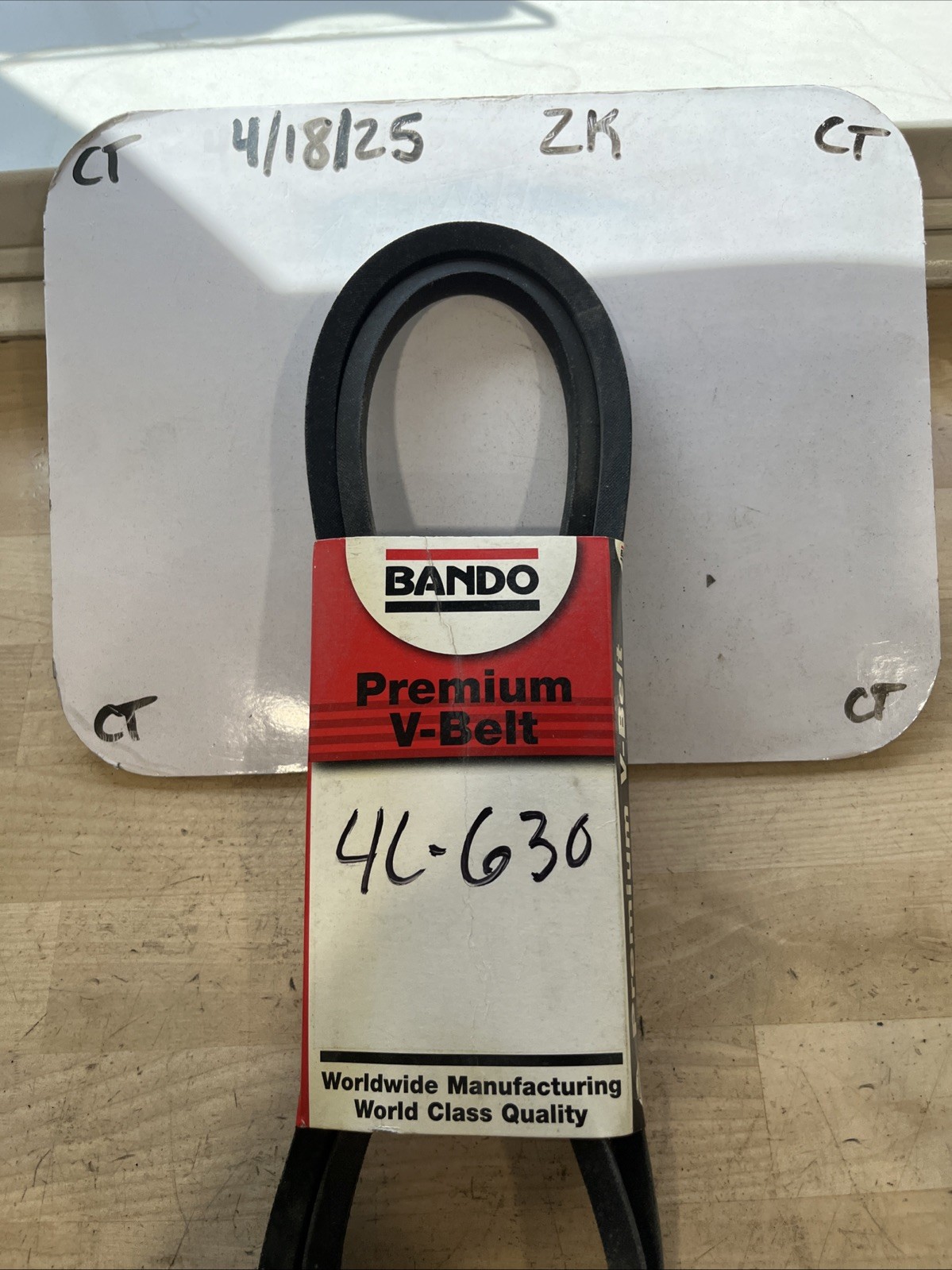 Bando Premium V-Belt 4L630 - Image 3