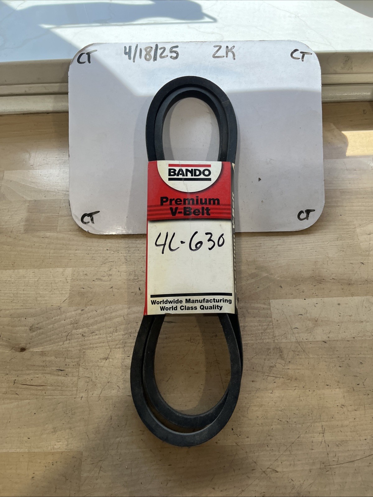 Bando Premium V-Belt 4L630 - Image 4