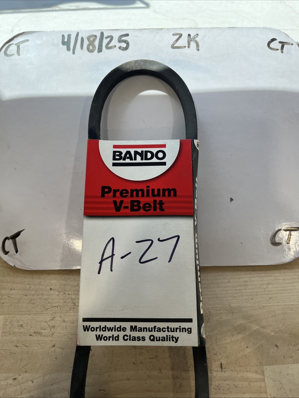 Bando Premium V-Belt A27 - Image 3