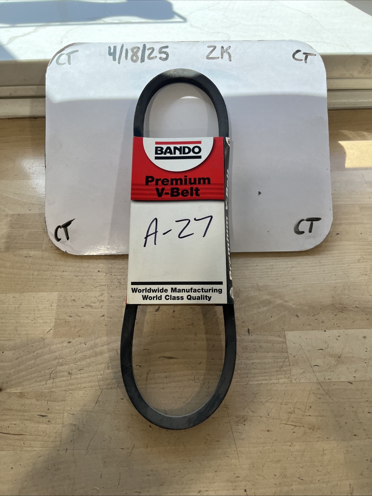 Bando Premium V-Belt A27 - Image 4