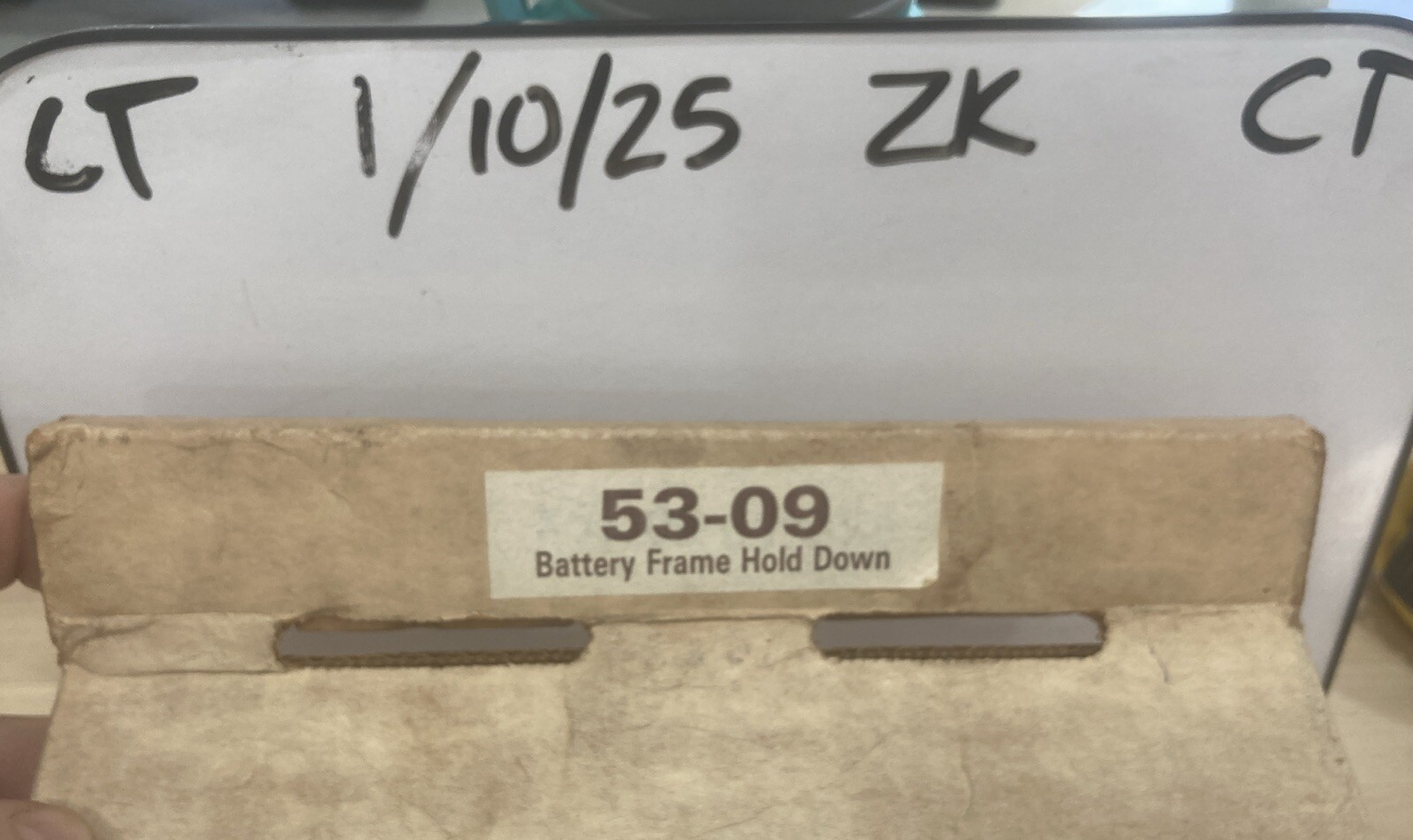 Battery Frame Hold Down 53-09 (x53-09-65707-7) Unbranded / No Accessories - Image 5