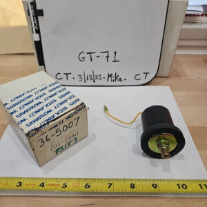 Beck/Arnley 201-1540 Engine Oil Pressure Switch Cross Ref # Standard PS153