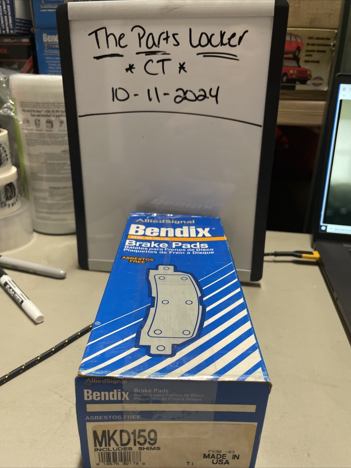 Bendix MKD159 Semi-Metallic Disc Brake Pads