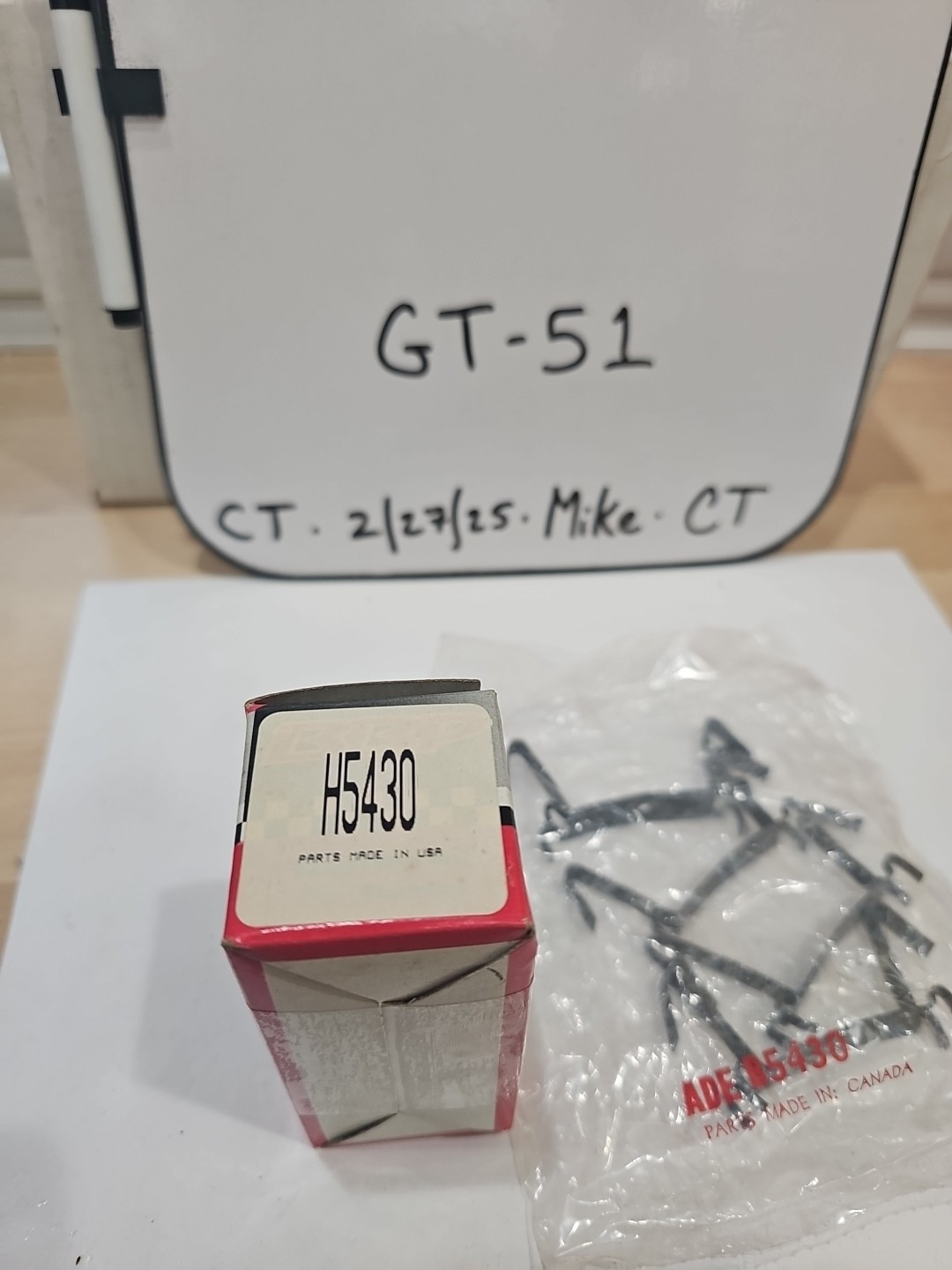 Better Brake Parts H5430 Disc Brake Anti-Rattle Clips (4) - Image 3