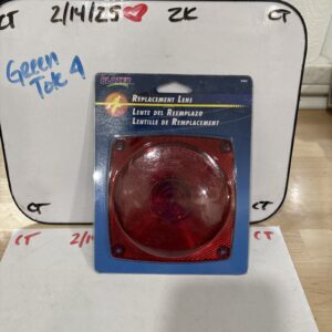 Blazer International B983 Stop / Tail / Turn Light Replacement Lens , Red