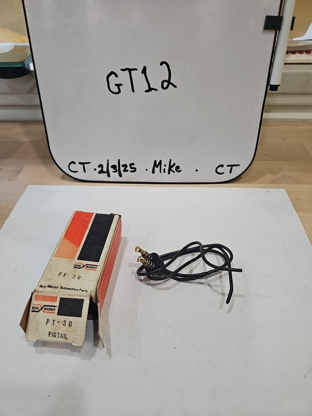 BorgWarner PT-30 Pigtail