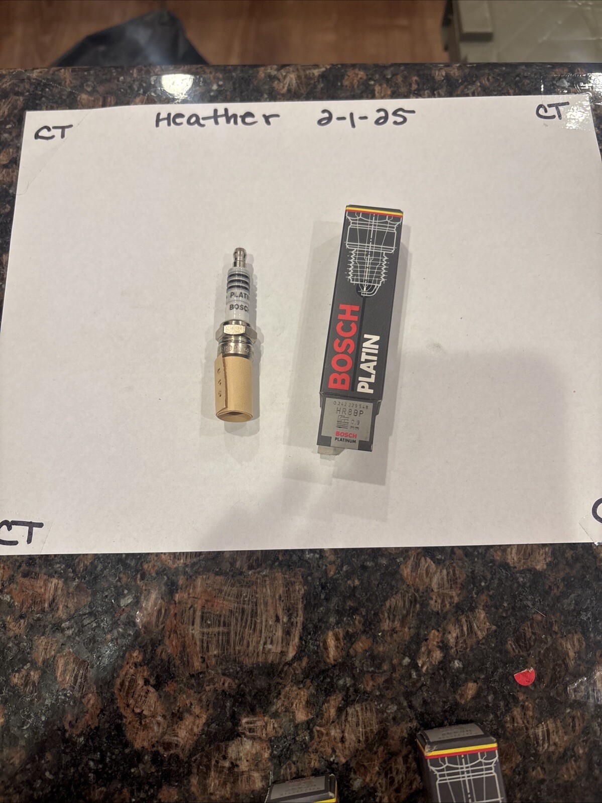 Bosch Platinum Spark Plugs 4204 HR8BP