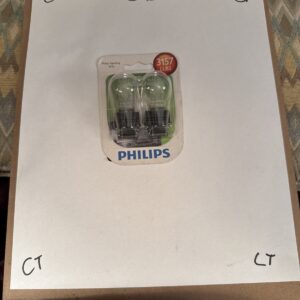 Brake Light Bulb-Longerlife - Twin Blister Pack Philips 3157LLB2