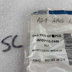 Brand New Genuine Ford -W520113-S440 Nut (3 Pack)