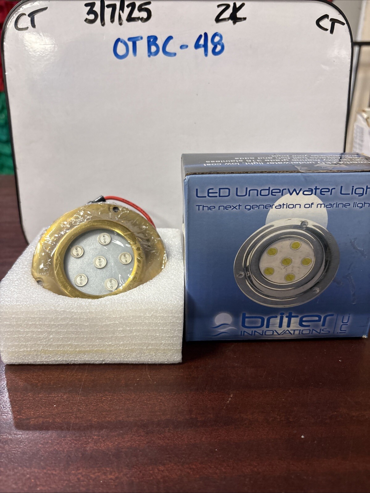 Briter Innovations LED Underwater Light BL-BL Bronze Casing 09070205