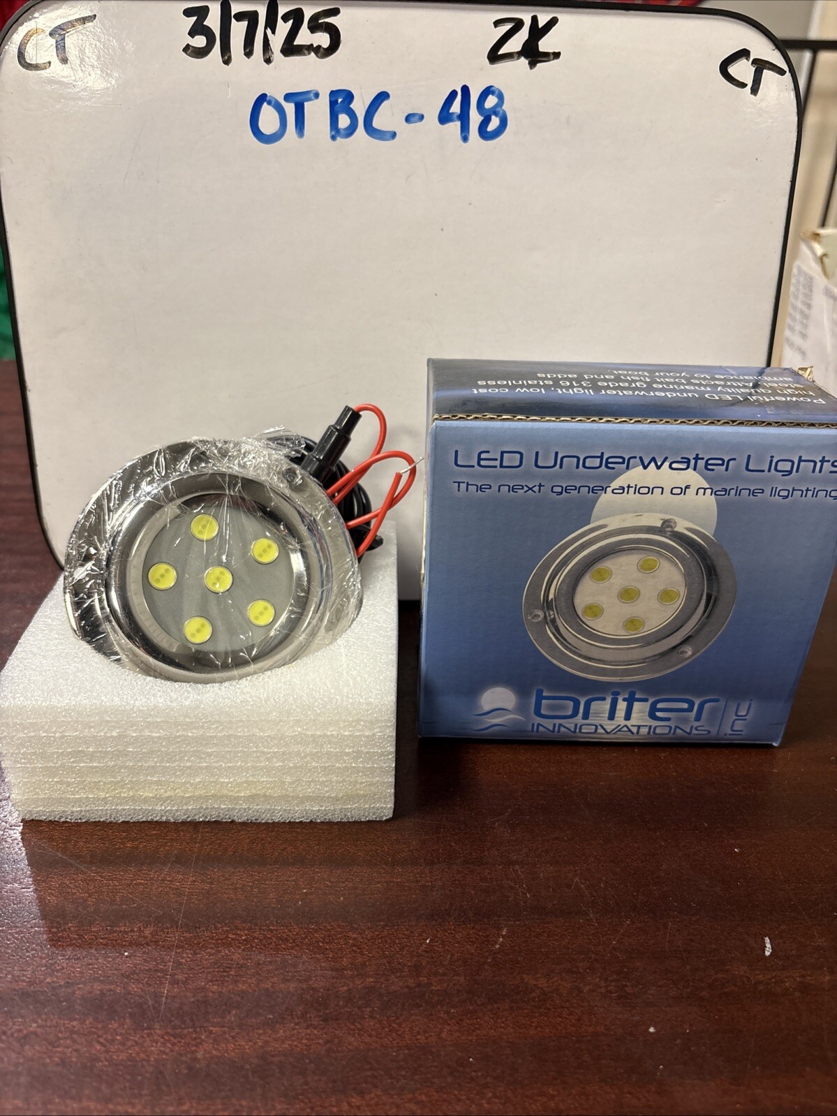 Briter Innovations LED Underwater Light BL-WH 080453