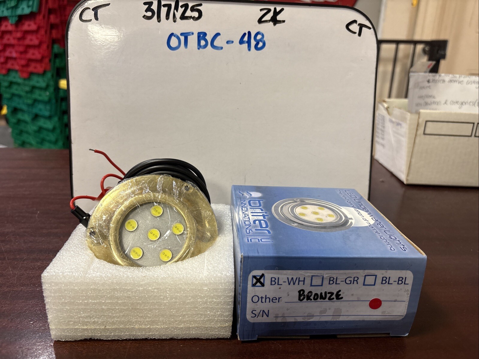 Briter Innovations LED Underwater Light BL-WH Bronze Casing - Image 3