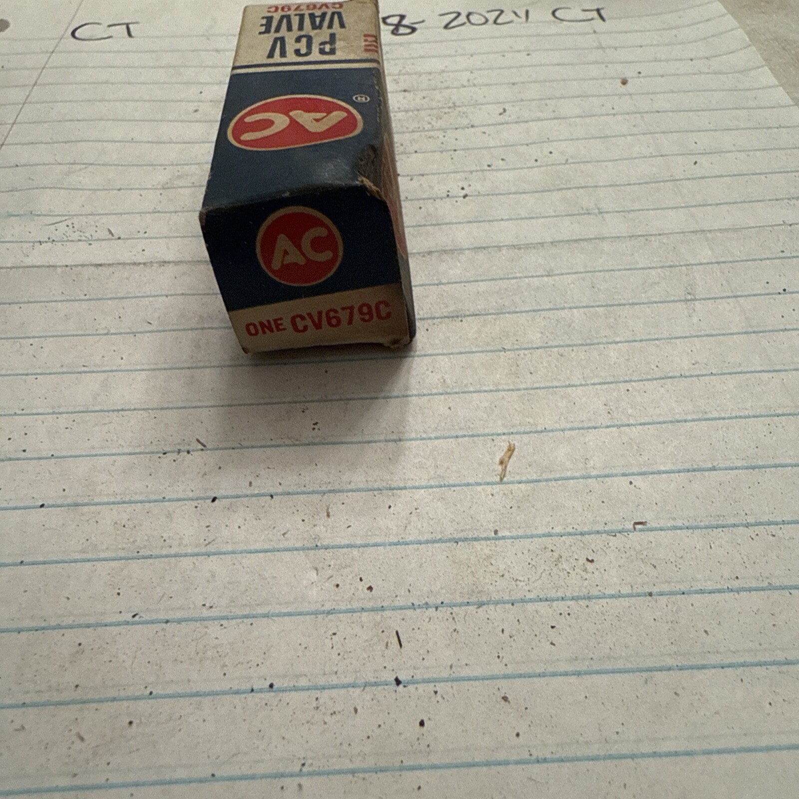 CV679C PCV Valve 1967-69 PONTIAC GTO Camaro Chevelle AC 6421972 NOS AC GM - Image 3