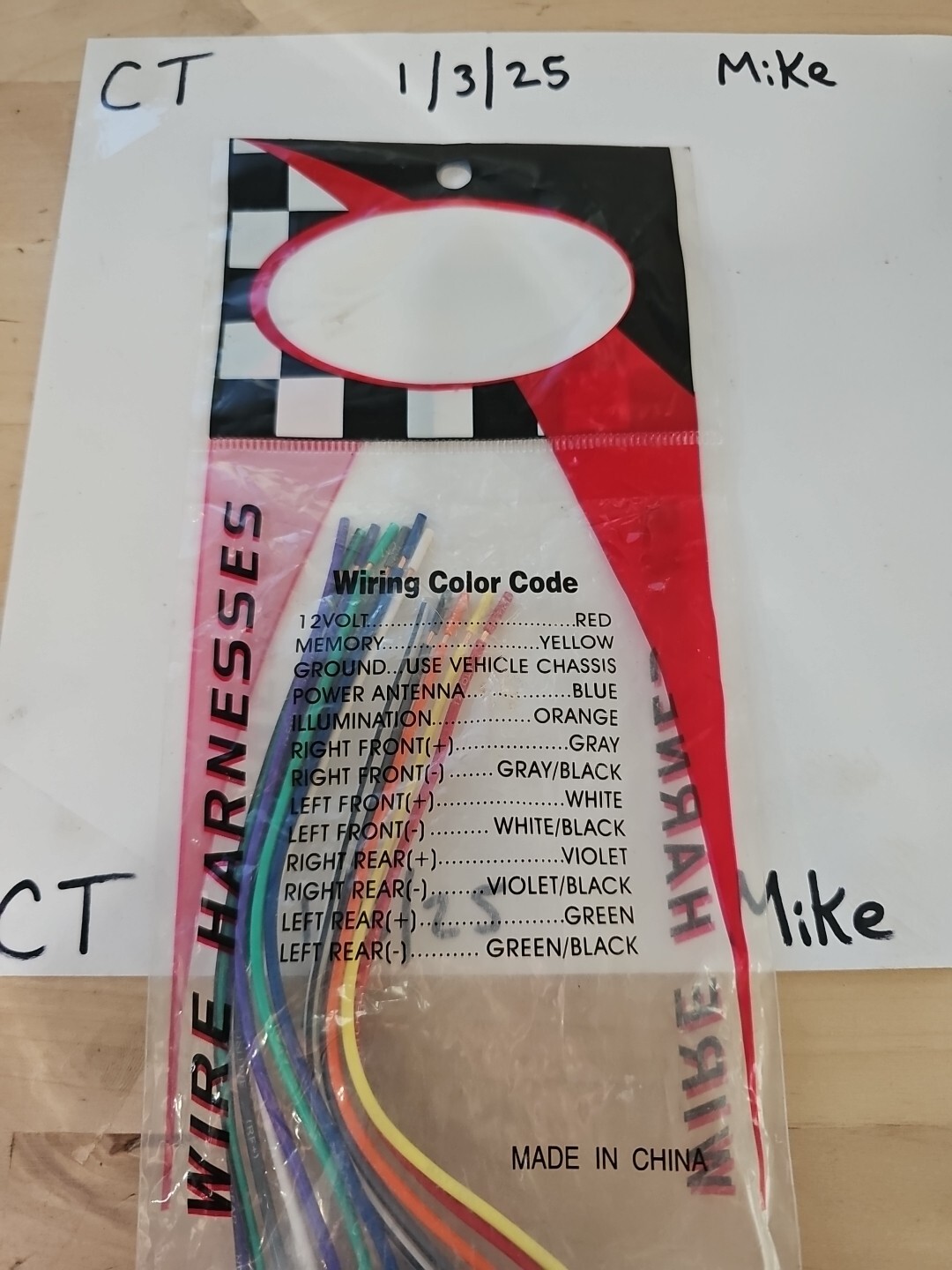 CWH-634 Car Radio Chrysler Dodge Jeep Wiring Harness Wire Adapter - Image 3