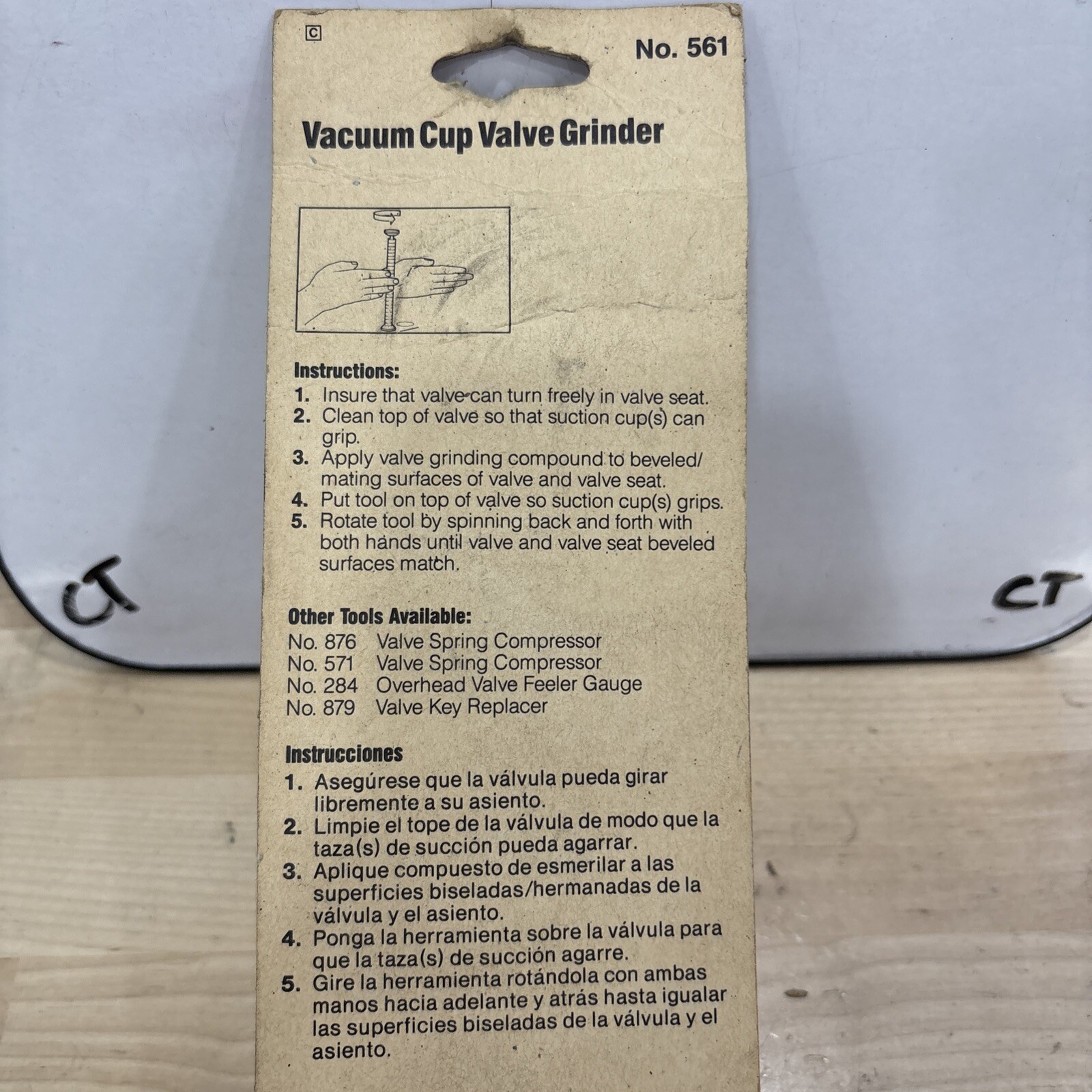 Cal-Val Vacuum Cup Valve Grinder No. 561 - Image 5