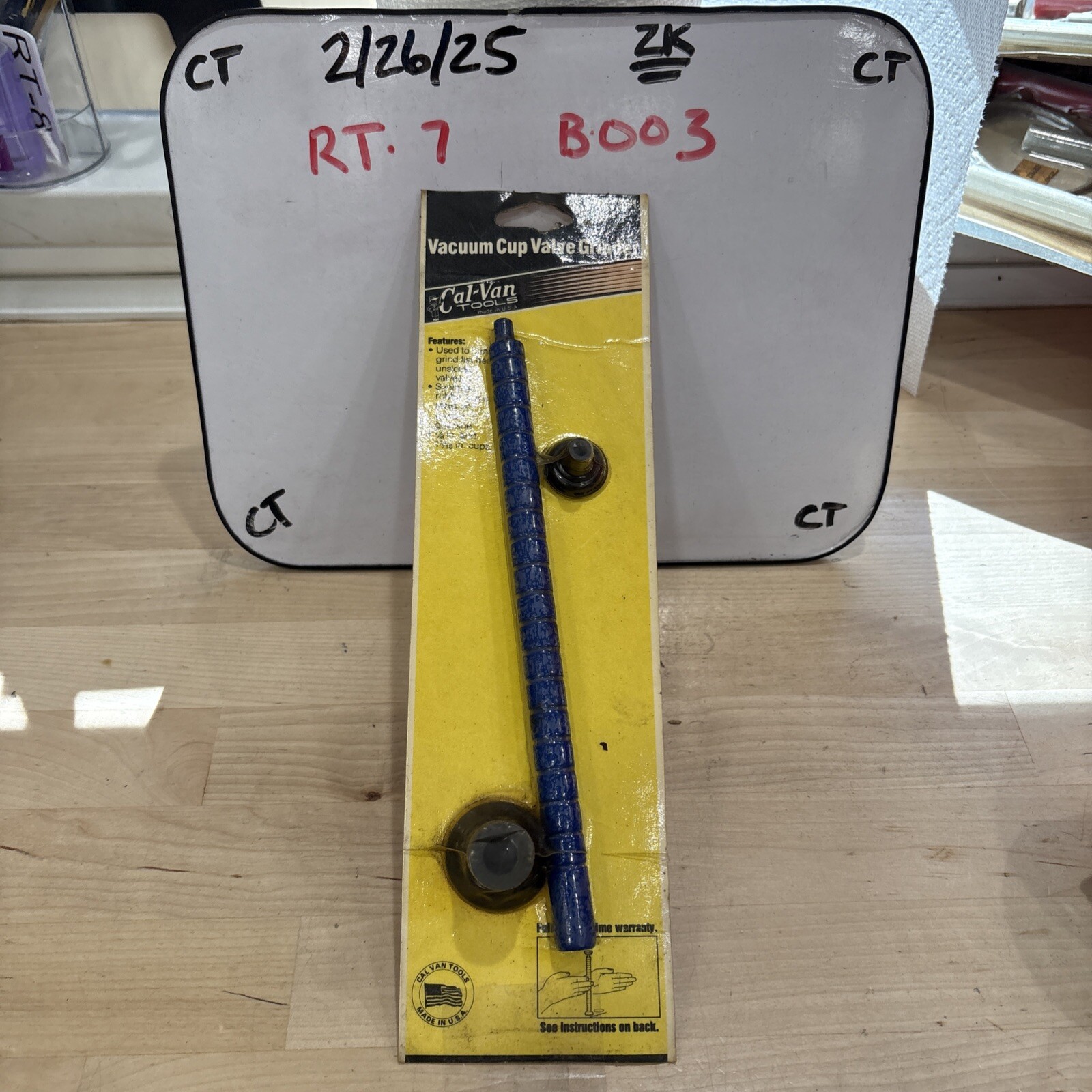 Cal-Val Vacuum Cup Valve Grinder No. 561