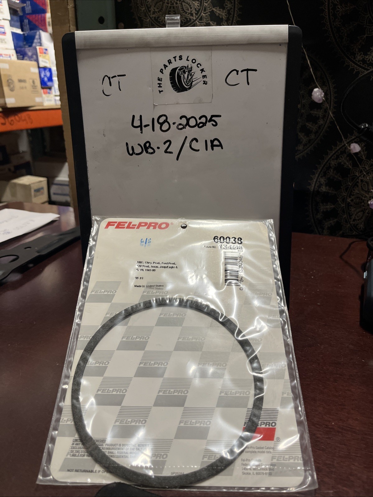 Carburetor Mounting Gasket Fel-Pro 60038