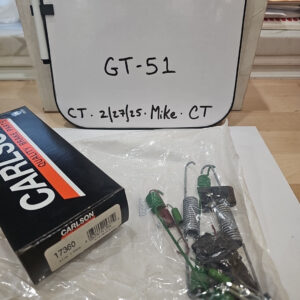 Carlson 17360 Drum Brake Hardware Kit For 99-05 Grand Vitara Tracker Vitara